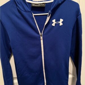 Under Armour Youth Full-Zip Hoodie - Royal Blue